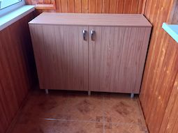 Шкаф на балкон на заказ